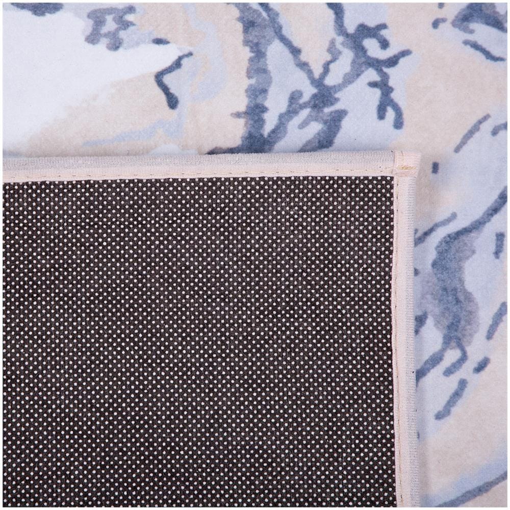 Tappeto A Pelo Corto Blu-beige 160 X 230 Cm Gebze - Foto 2