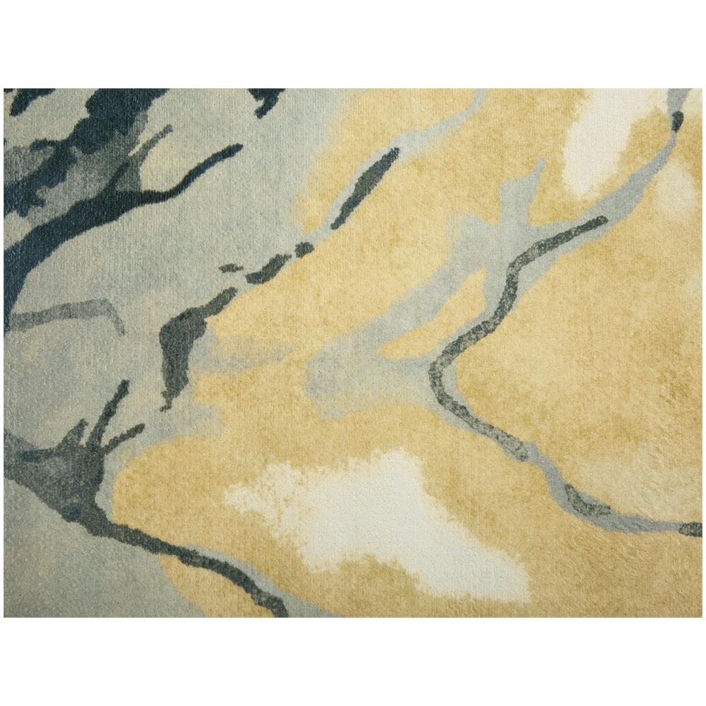 Tappeto A Pelo Corto Blu-beige 160 X 230 Cm Gebze - Foto 14