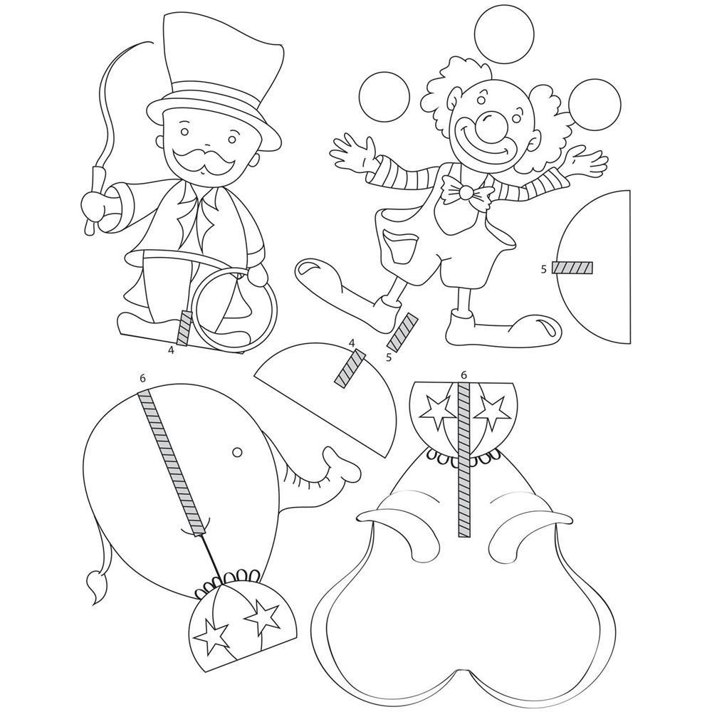 Graines Creatives - Kit Plastica Termoretraibile Circo 3d - Foto 2