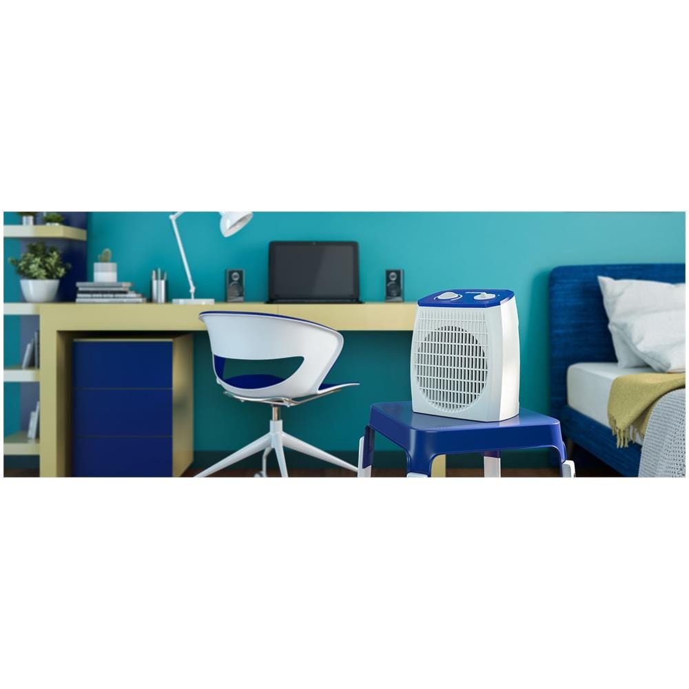 Termoventilatore Caldo Pop Adatto per Stanze Fino a 60 m³ Potenza 2000 W Colore Bianco /Blu - Foto 2