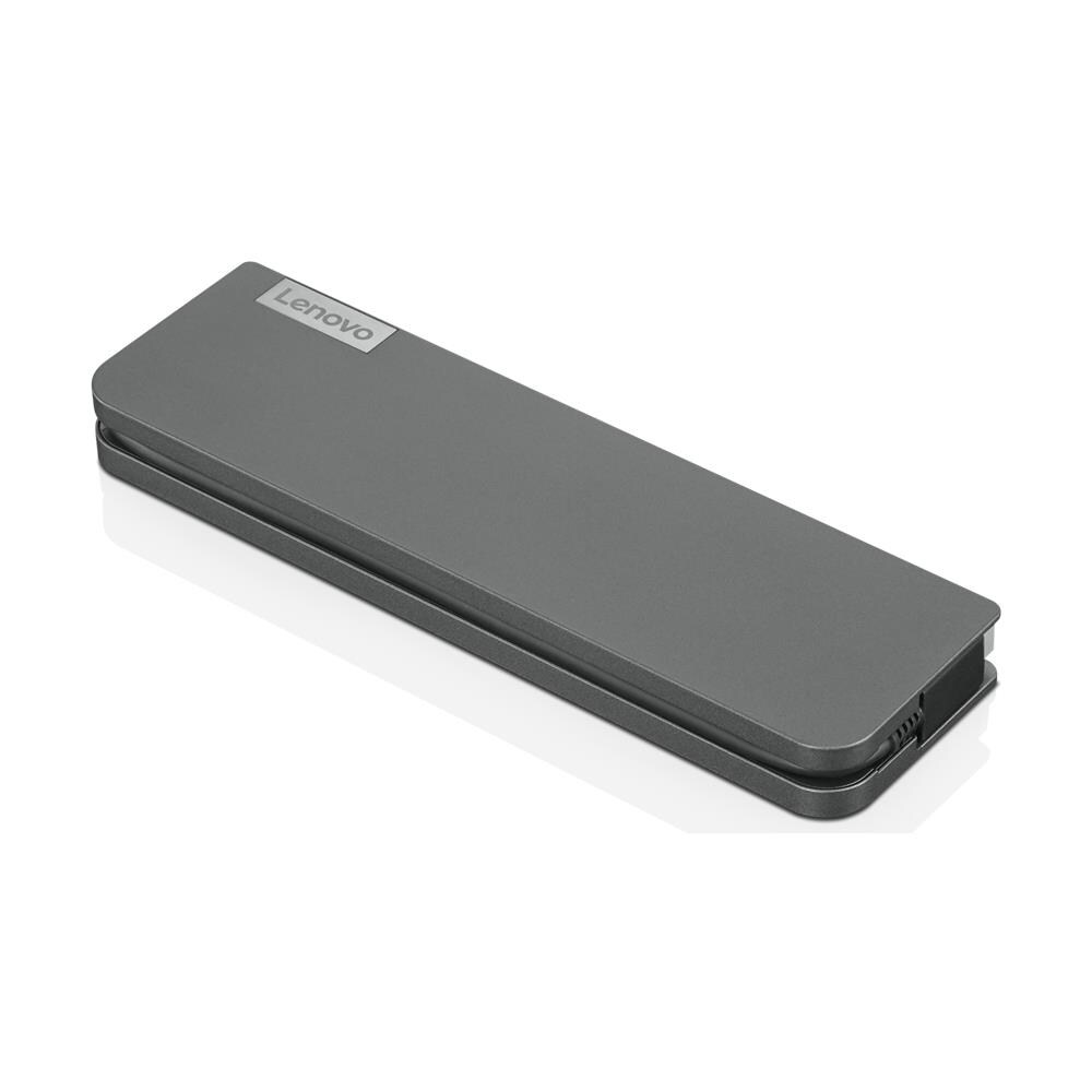 Lenovo Usb-c Mini Dock - Verkabelt - Usb 3.2 Gen 1 (3.1 Gen 1) Type-c - 3,5 Mm - 10,100,1000 Mbit/s - Grau - Cb - Bsmi - - Foto 1