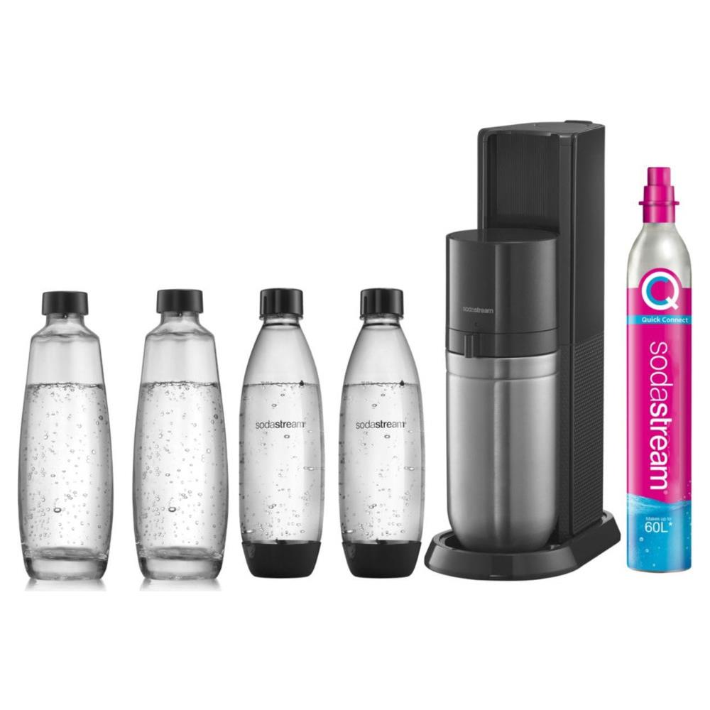 Duoncb - Black Duo Machine Pack 4 Bottiglie (2 Decanter Duo + 2 Fusibile Lv) + 1 Bombola Di Scambio Cqc - Foto 2