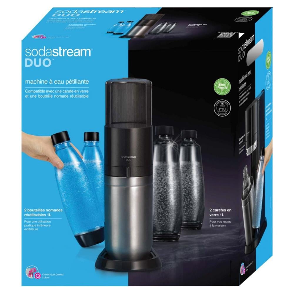 Duoncb - Black Duo Machine Pack 4 Bottiglie (2 Decanter Duo + 2 Fusibile Lv) + 1 Bombola Di Scambio Cqc - Foto 3