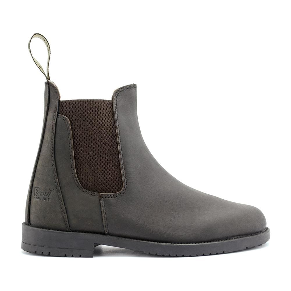 Stivaletti Equitazione Losna Jodhpur In Nabuk Con Elastico E Fodera In Pelle 38 - Foto 1