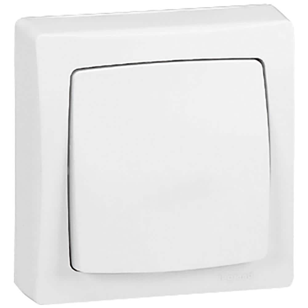 Interruttore Incrocio Monobloc Oteo 086004 Bianco - Foto 1