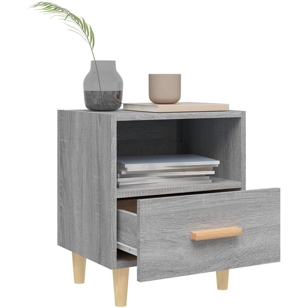 Comodini 2 Pz Grigio Sonoma 40x35x47 Cm - Foto 2