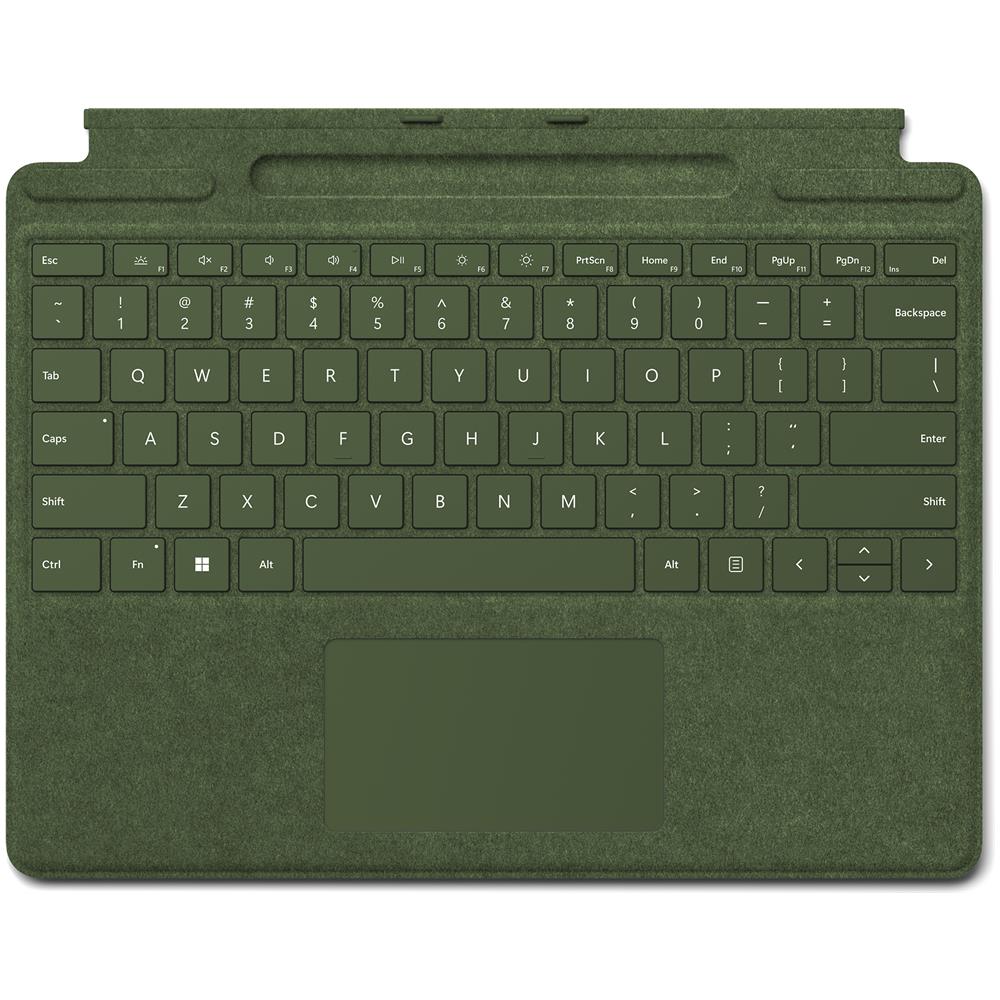 Tastiera Signature per Surface Pro 9 / 8 / X Colore Verde (Layout Italiano) - Foto 1