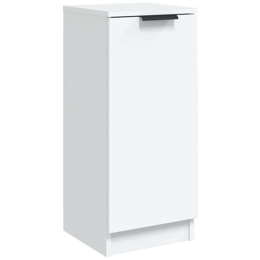 Credenza Bianca 30x30x70 Cm In Legno Multistrato - Foto 2