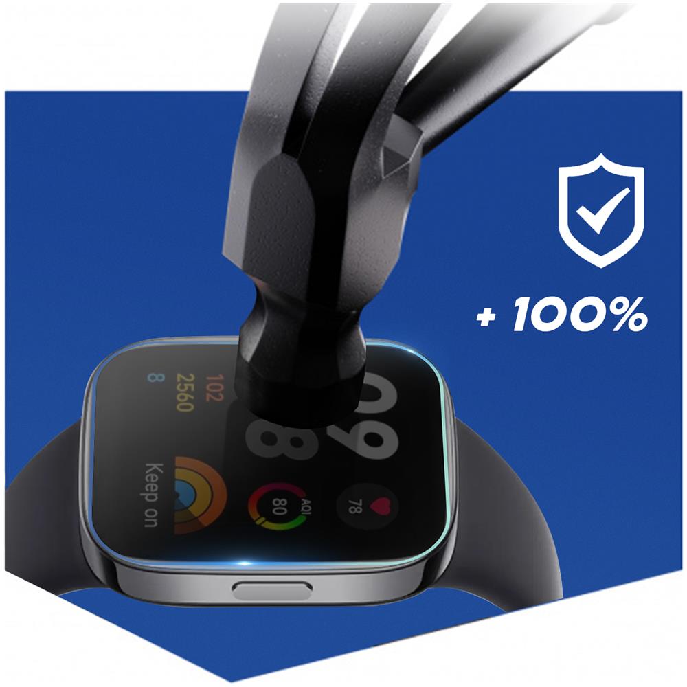 Kit Di 3 Salvadisplay Per Xiaomi Redmi Watch 3 Auto-rigeneranti Arc - Foto 5
