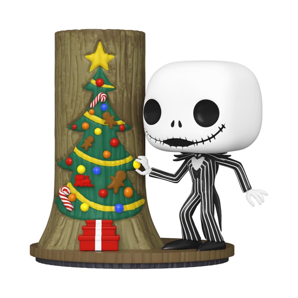 Nightmare Before Christmas 30th Pop! Disney Deluxe Vinyl Figure Jack W /c.town Door - Foto 1