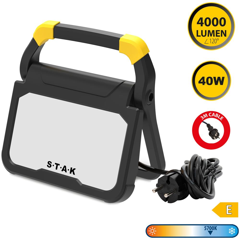 X-blast 40w: Led Zone Light Con Cavo 3m, 4000lm - Foto 1