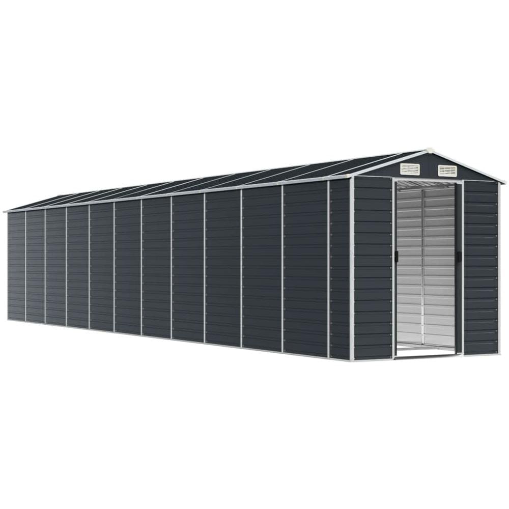 Capanno Da Giardino Antracite 191x980x198 In Acciaio Zincato - Foto 3