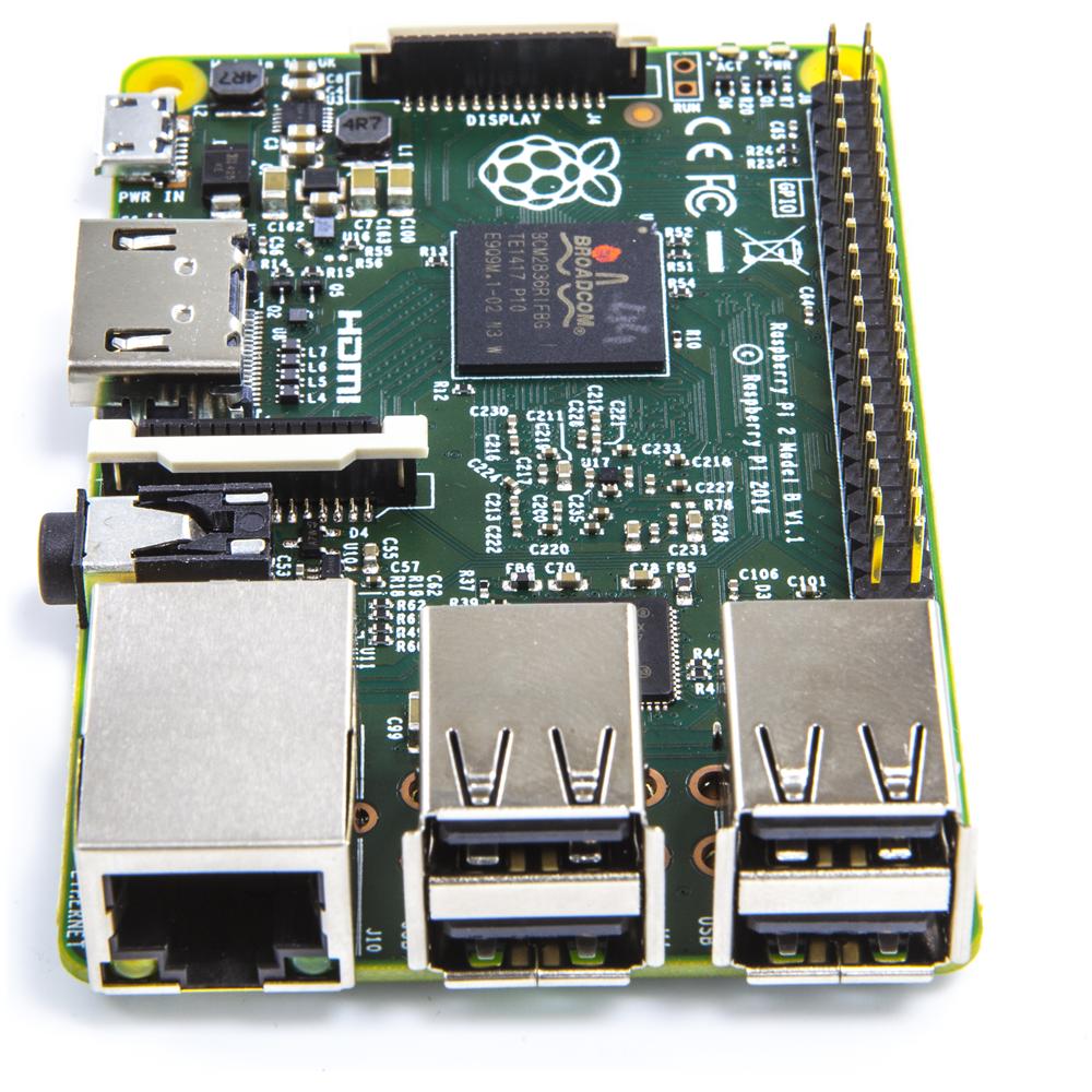 PI 2 Model B ARM Cortex-A7 Ram 1GB Slot MicroSD 4xUSB FreeDos - Foto 2