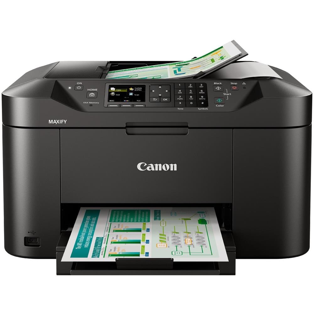 Stampante Multifunzione MAXIFY MB2150 Inkjet a Colori Stampa Copia Scansione Fax Wi-Fi USB 2.0 - Foto 2