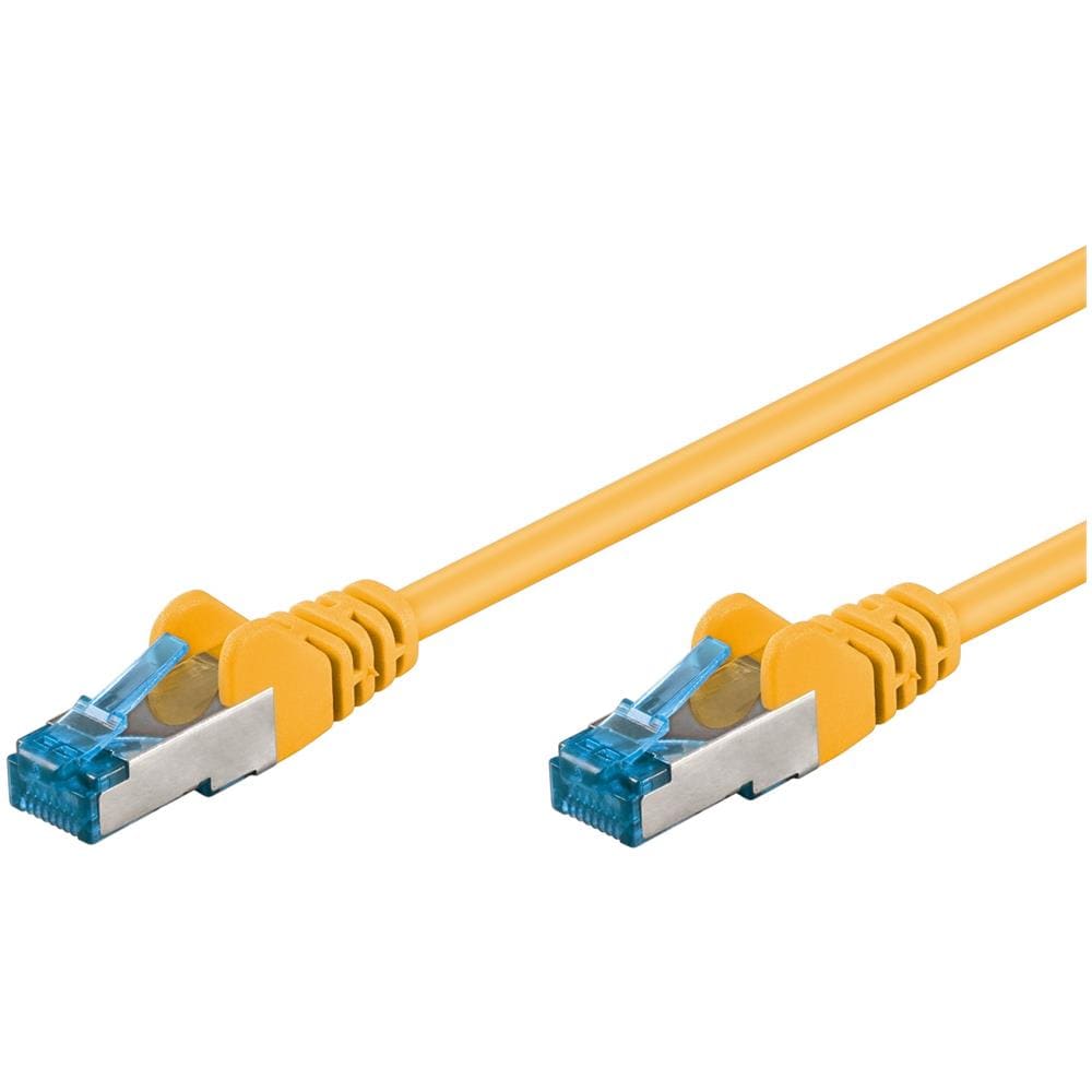 ICOC LS6A-005-YE - Cavo di rete Patch in rame Cat. 6A Giallo SFTP LSZH 0,5m - Foto 1