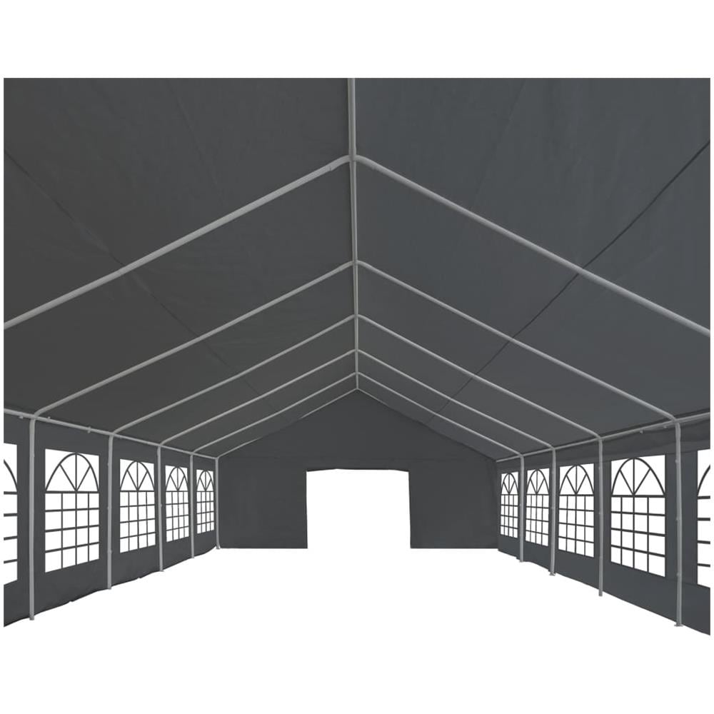 Tendone Per Feste In Pe 6x12 M Grigio - Foto 7