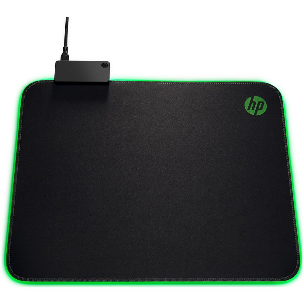 Pavilion Gaming Mouse Pad 400 310 x 355 mm Nero con Illuminazione LED Verde - Foto 1