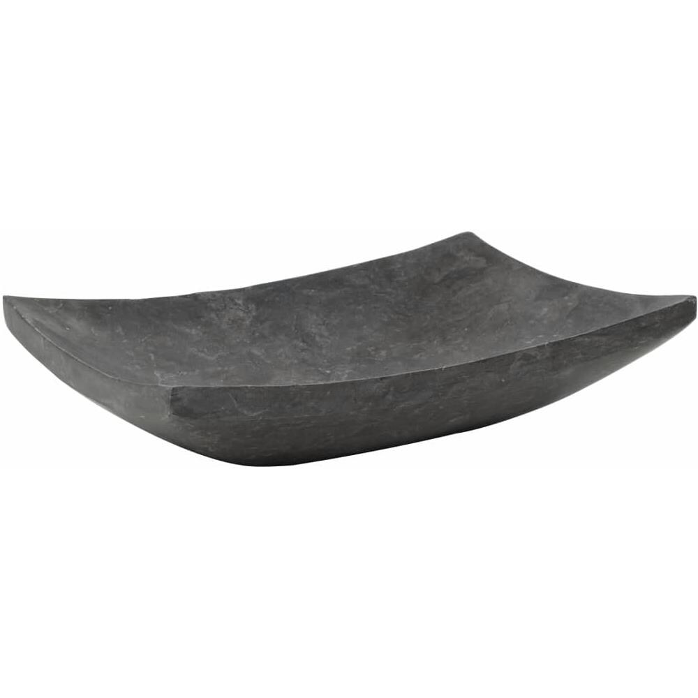 Lavandino 50x35x12 Cm In Marmo Nero - Foto 2