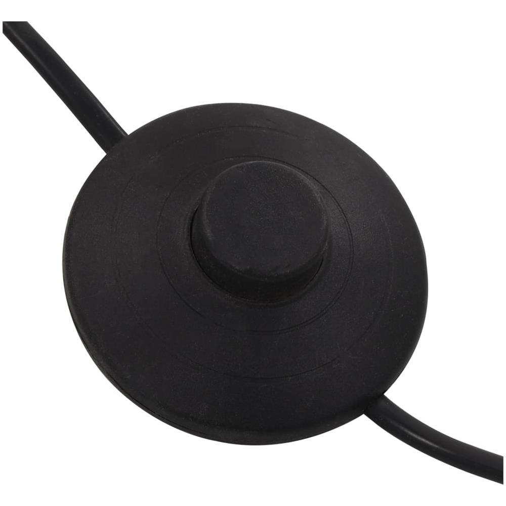 Lampada Da Terra 200 Cm 5 Bulbi E14 Argento - Foto 8