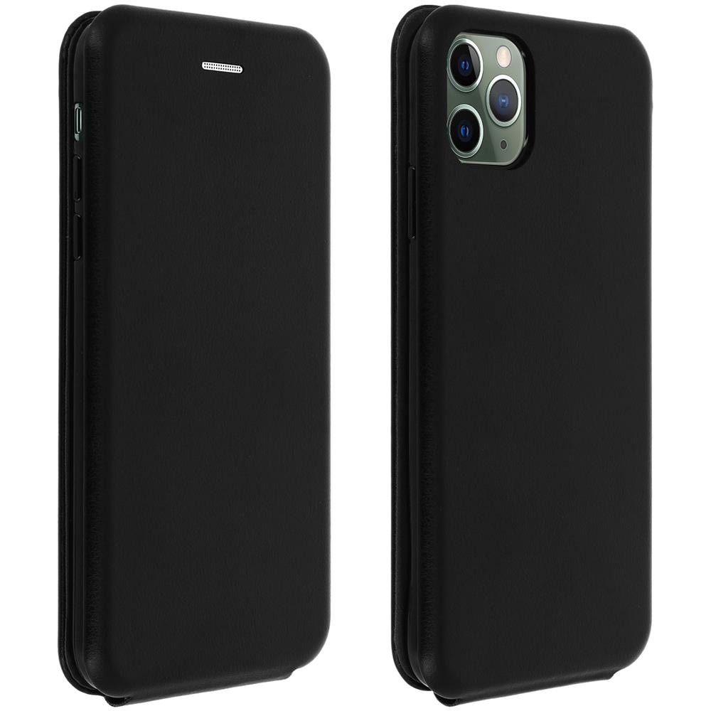 Custodia Apple Iphone 11 Pro In Similpelle Apertura Verticale Portacarte Nero - Foto 1