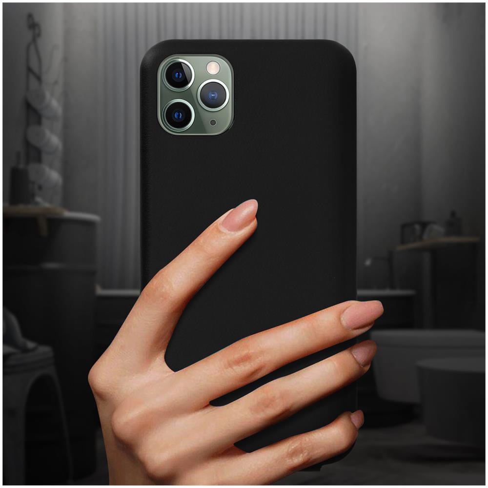 Custodia Apple Iphone 11 Pro In Similpelle Apertura Verticale Portacarte Nero - Foto 5