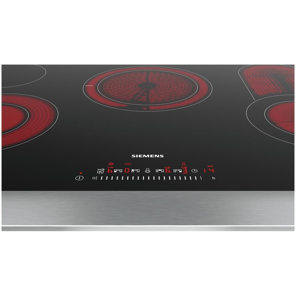 Piano Cottura ET801FCP1D Elettrico 4 Zone Cottura da 80 cm Colore Nero - Foto 3