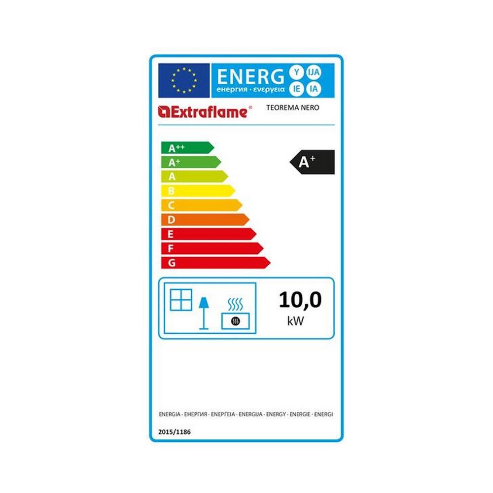 Stufa A Pellet 10kw Nera - Teoremanoir - Foto 2