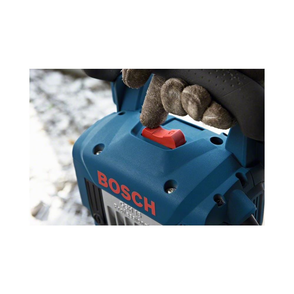 Professional 0611335000 Martello Demolitore Gsh 16-28, Scalpello A Punta 400 Mm, Attacco Utensile 28 Mm, Potenza Del Colpo 41 J, Con Trolley, 1700 Watts, 240 Volts, Blu / rosso - Foto 4