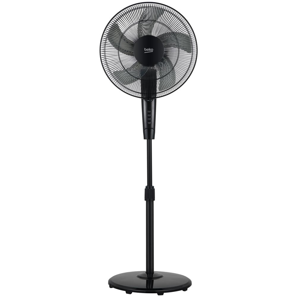 Ventilatore a piantana 40 cm Colore Nero - Foto 1