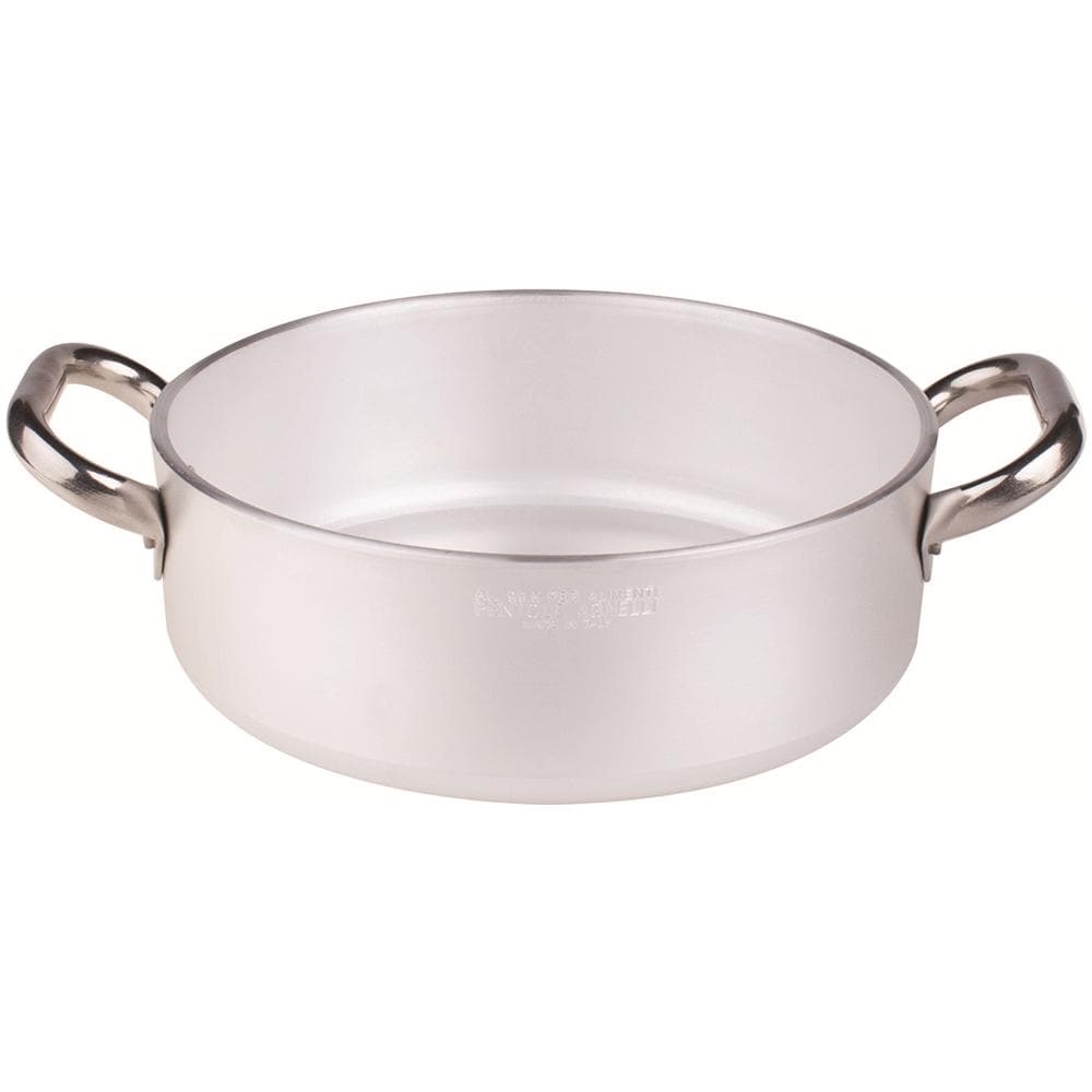 Casseruola Bassa 2 Maniglie Diametro 50 cm - Linea Alluminio 5 mm - Foto 2