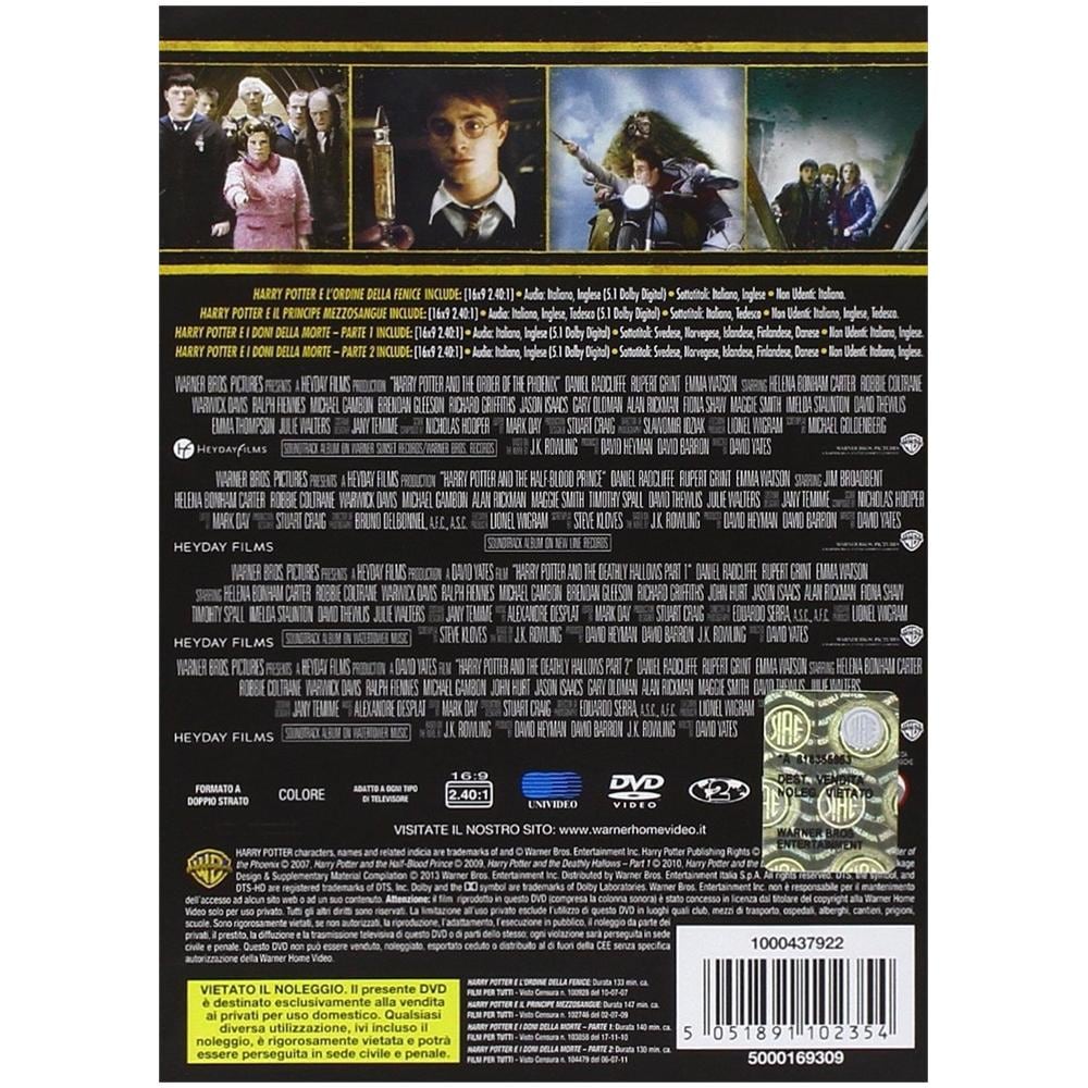 Harry Potter - 4 Grandi Film #02 (4 Dvd)  - Foto 2