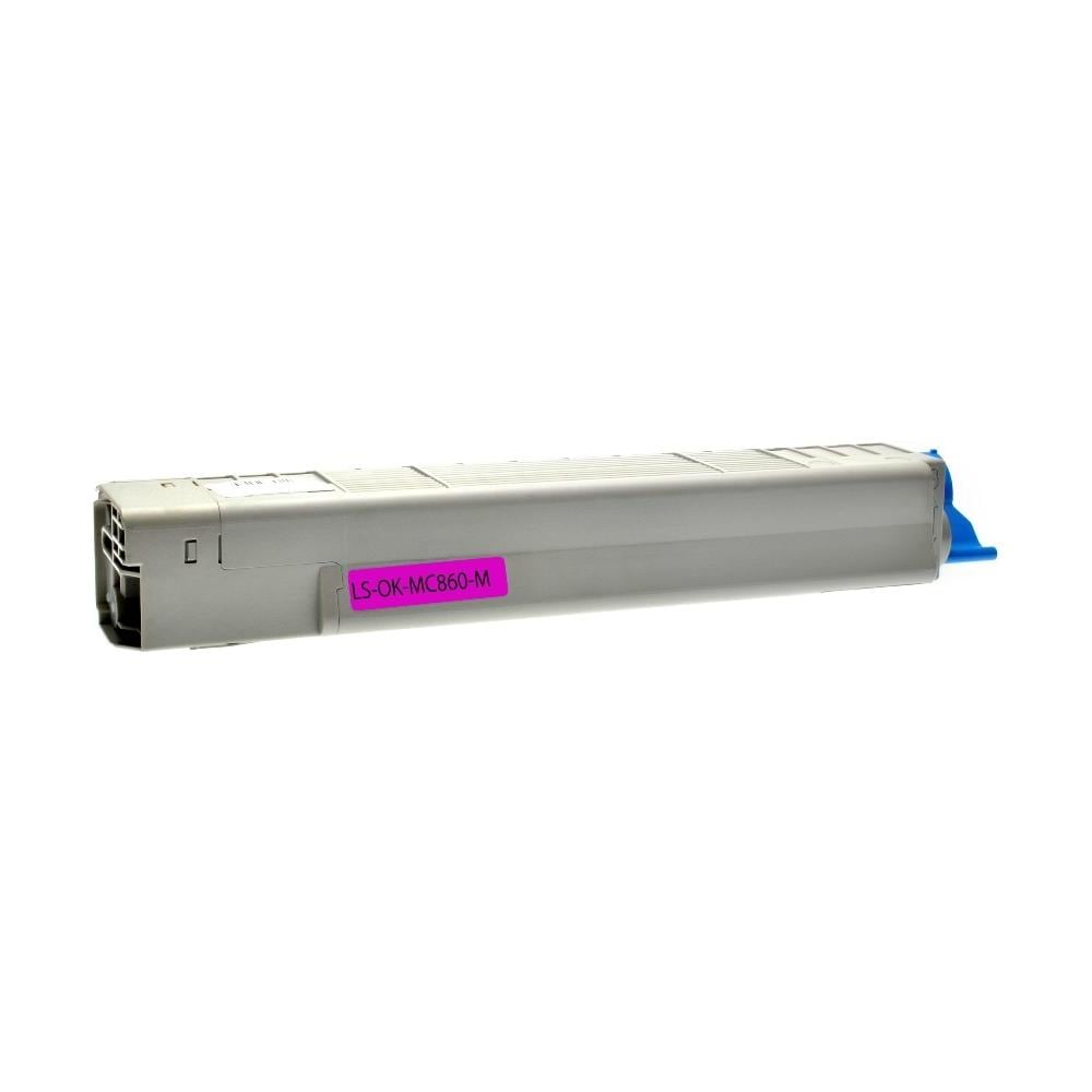 TONER COMPATIBILE -  Mc860 Magenta Per Oki Mc 860 Dn Mc 860cdtn Mc 860cdxn 44059210 10.000 Pagine - Foto 1