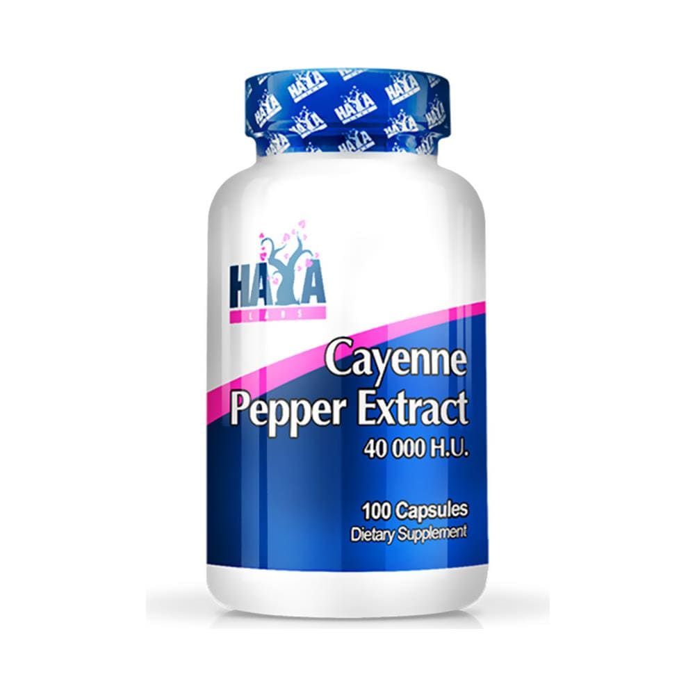 Cayenne Pepper Extract 40000 H. u. , 100 Caps - Estratto Pepe Caienna - Foto 2