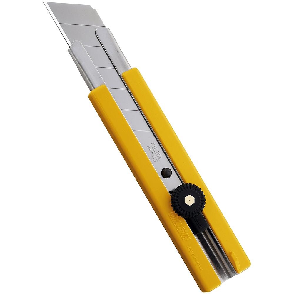 Cutter H1 Taglierino Solido Ed Economico Lama 25mm Con Rotella - Foto 1