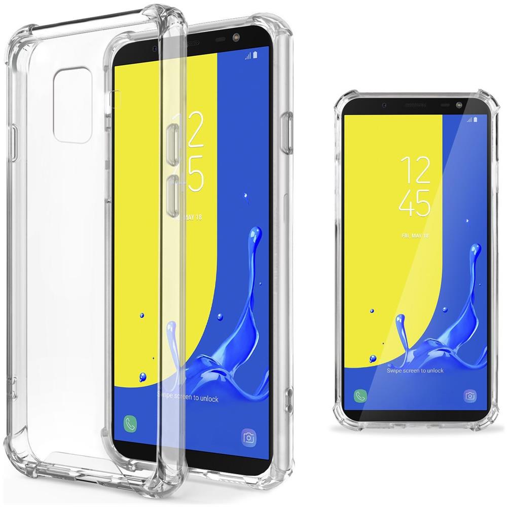 Cover Silicone Trasparente Per Samsung J6, Galaxy J6 2018 - Custodia Antiurto, Crystal Clear Case, Tpu Morbido - Foto 1