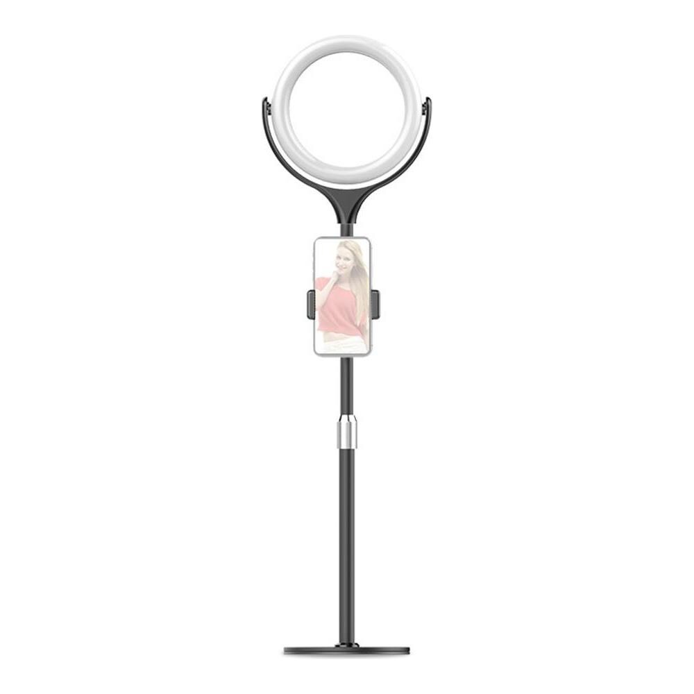 Mini Luce Di Riempimento Portatile Con Clip Per Cellulare E Trucco - 62 LED, Temperatura Colore Regolabile 3000K-7000K, Batteria 1200mAh, Ricarica USB-C