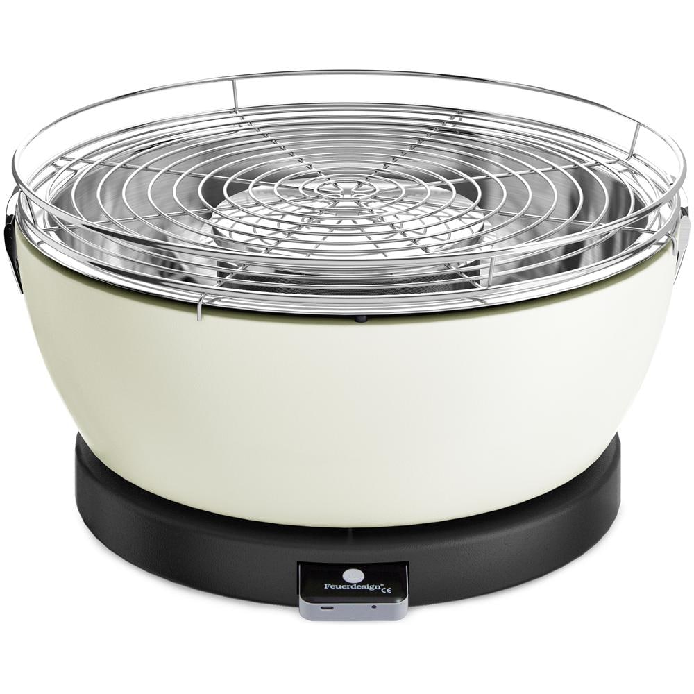 Vesuvio, Da tavolo, Crema, Rotondo, Acciaio, Acciaio inossidabile - Foto 1