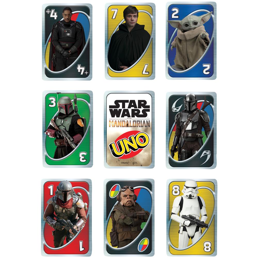 Uno Star Wars Mandalorian - Foto 6