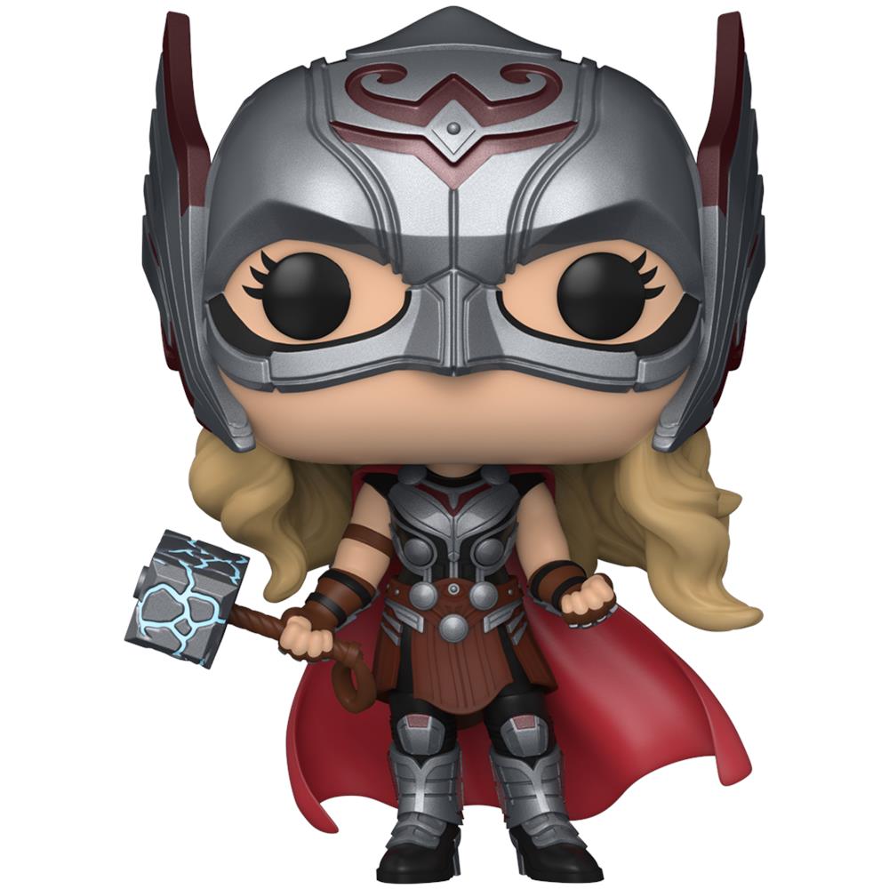 Thor: Love And Thunder Pop! Marvel Vinyl Figure Mighty Thor 9 Cm - Foto 3