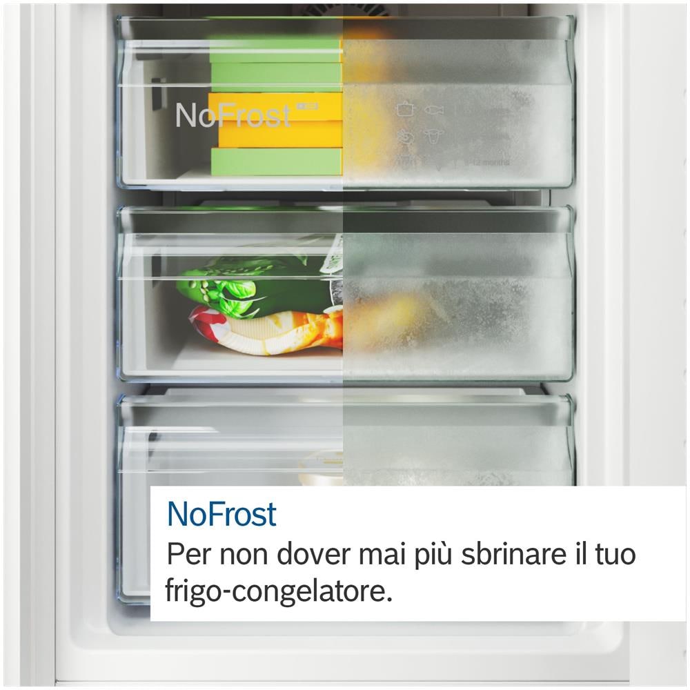 Frigorifero Combinato KGN497WDF Dual No Frost MultiAirflow Classe D Capacità Lorda / Netta 483/440 litri Colore Bianco - Foto 9