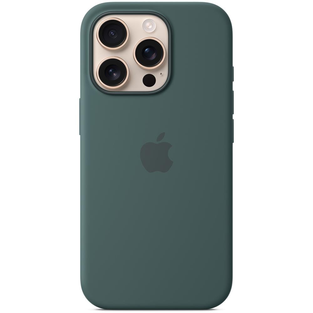 iPhone 16 Pro Silicone Case MagSafe Lake Green MYYR3ZM /A - Foto 1