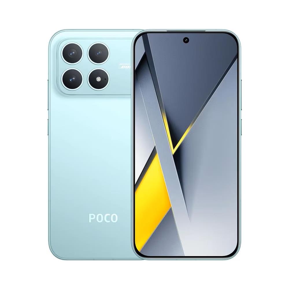 Poco F8 Pro 5G 512GB 12GB Ram Display 6.59" AMOLED 120Hz Main Camera 50MP Tele 60mm Audio Sound by Bose Dual Sim (nano+eSim) USB tipo-C HyperOS 3 Snapdragon 8 Elite 6210mAh Blue - Foto 1