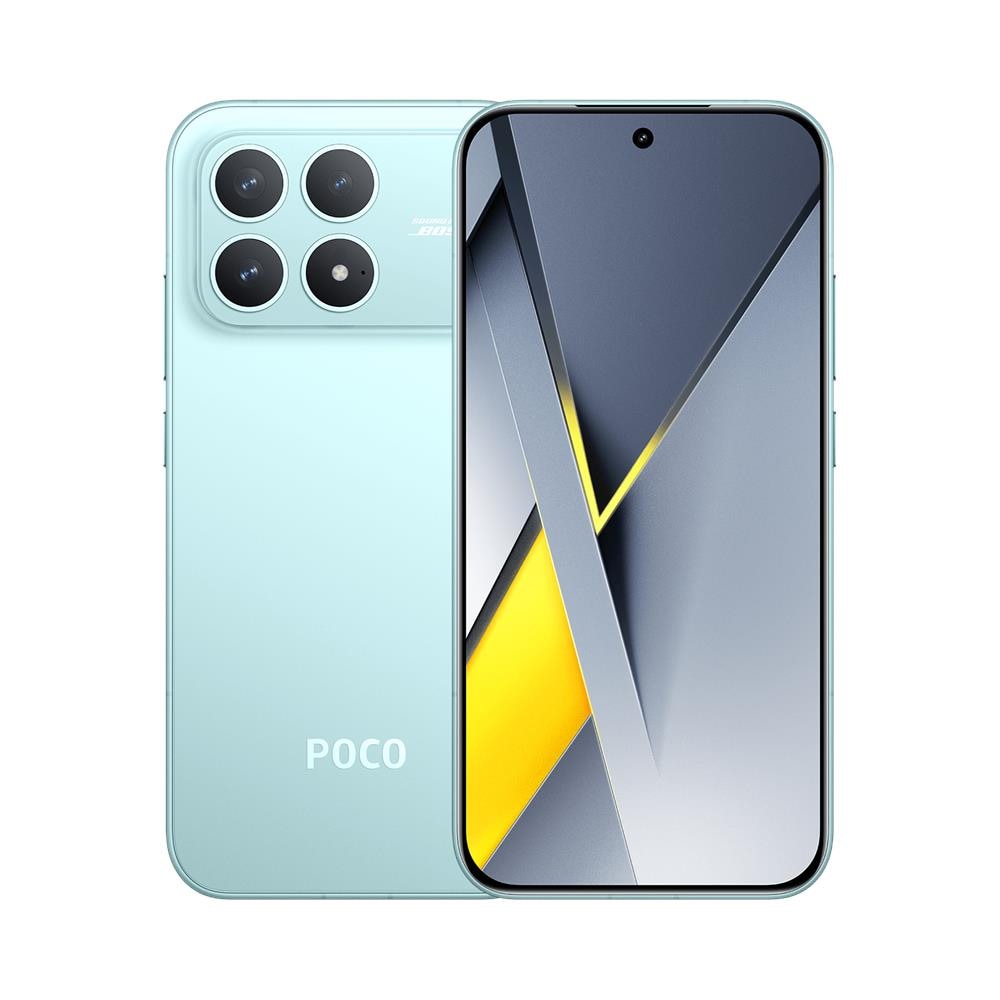 Poco F8 Pro 5G 512GB 12GB Ram Display 6.59" AMOLED 120Hz Main Camera 50MP Tele 60mm Audio Sound by Bose Dual Sim (nano+eSim) USB tipo-C Android Snapdragon 8 Elite 6210mAh Blue - Foto 1