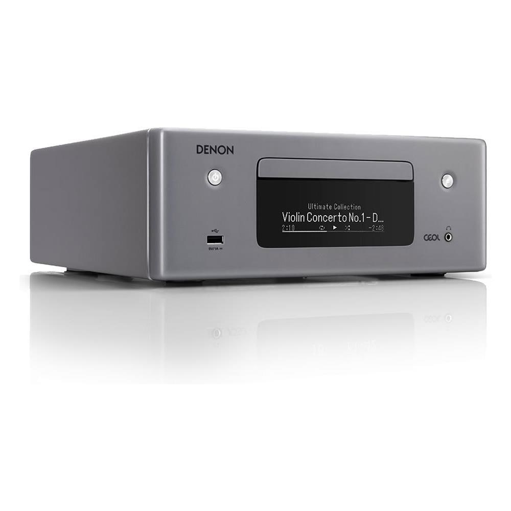 Sintolettore CD RCD-N10 Potenza 2 x 65 Watt Wi-Fi DLNA USB, Alexa con Casse SC-N10 Colore Argento - Foto 1
