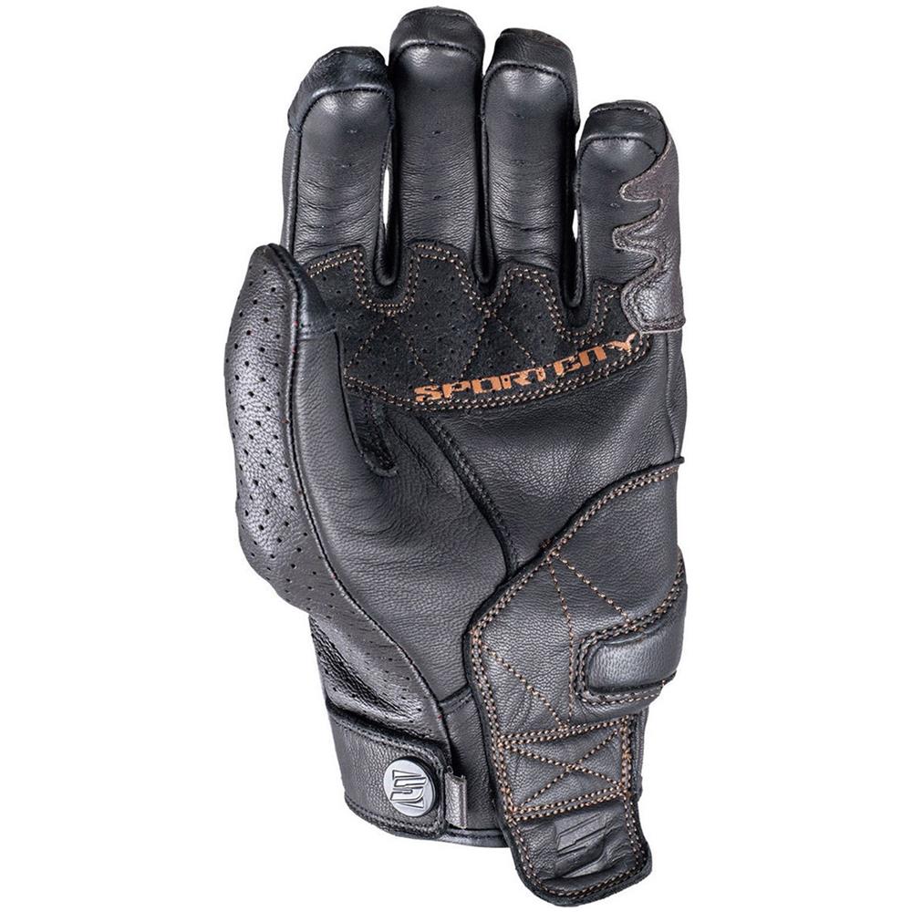 Guanti Moto In Pelle 2018 Sport City Marrone (s, Marrone) - Foto 4