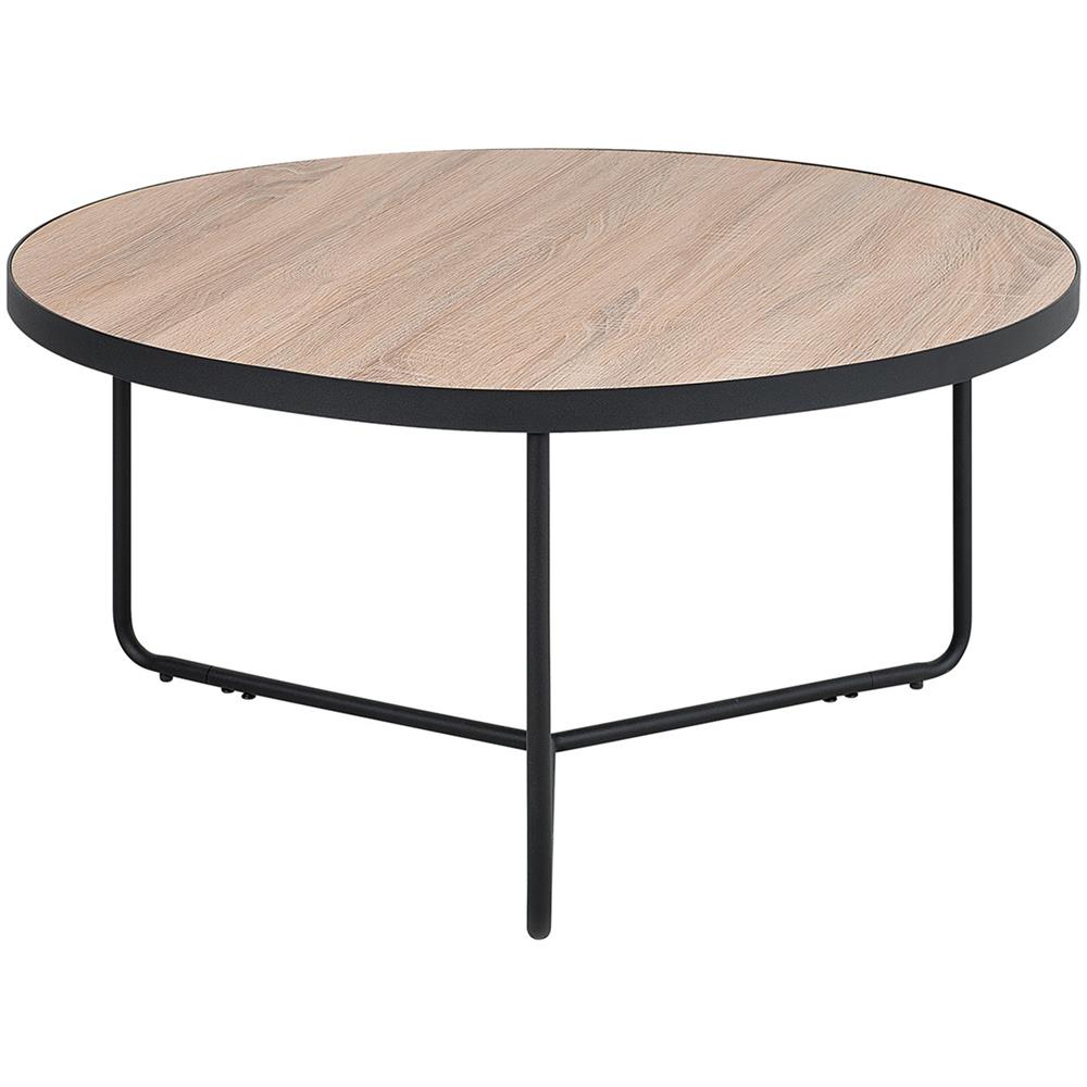 Tavolino Colori Legno Chiaro / Nero Melody Grande - Foto 1