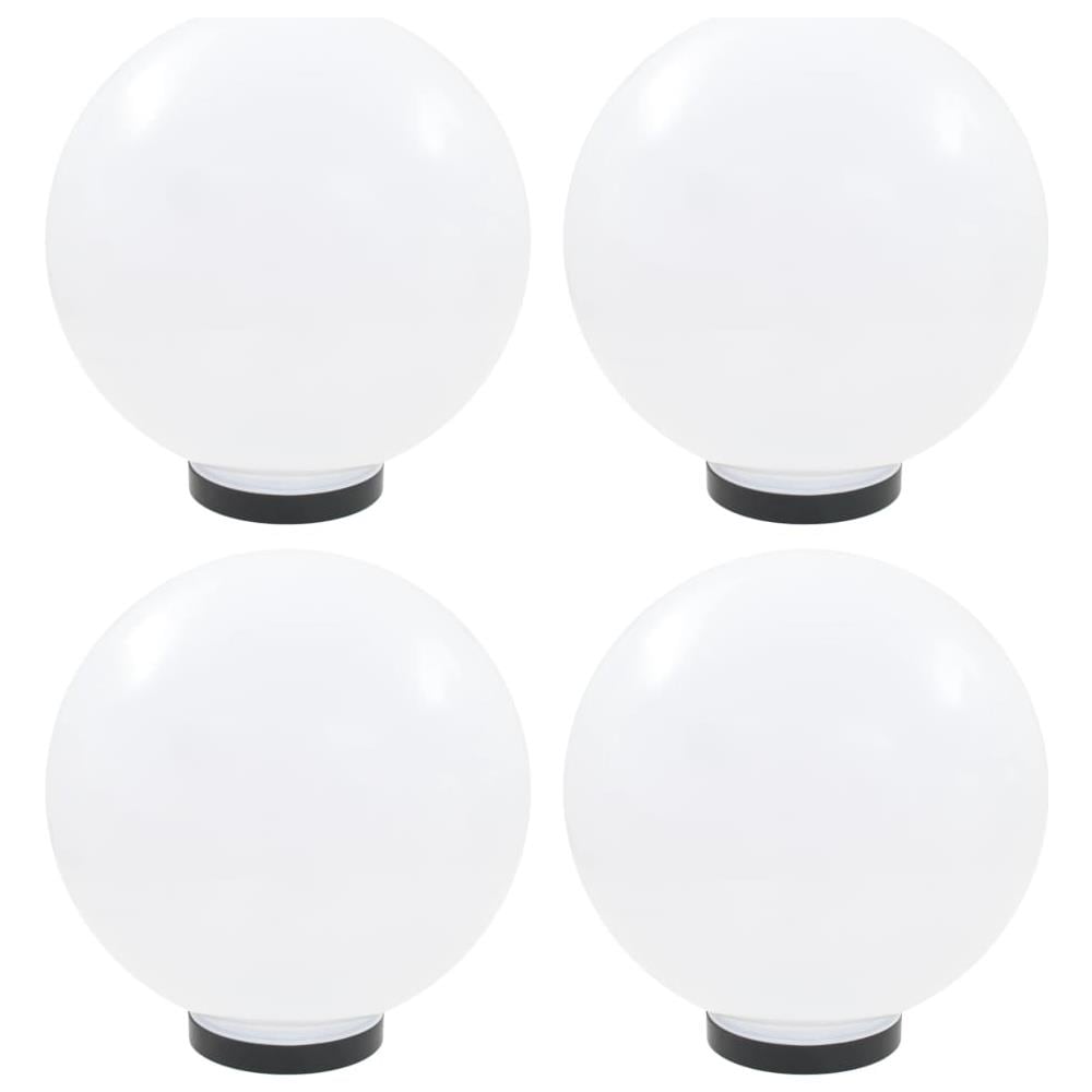 Set Lampade A Led Sferiche 4 Pz 30 Cm In Pmma - Foto 1