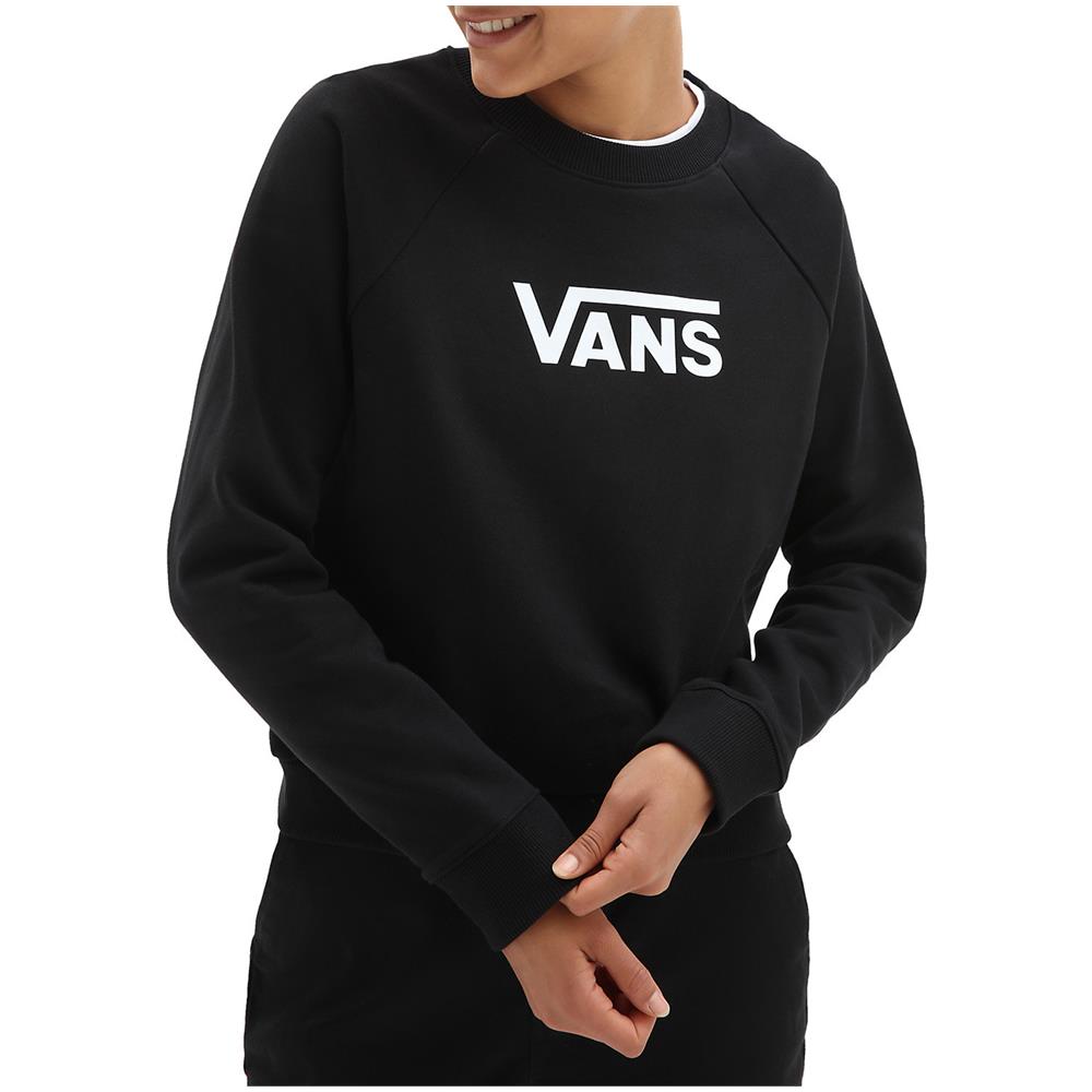 Felpa Da Donna Con Girocollo Flying V Nera Taglia S Codice Vn0a47thblk - Foto 1