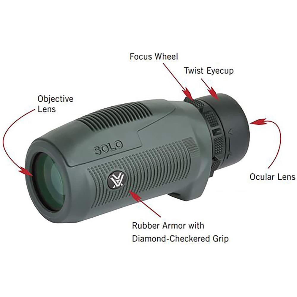 Vortex S825 Optics Monocolo 10 X 36 Mm Nero Monocolo, Nero, 10 X, 36 Mm - Foto 2