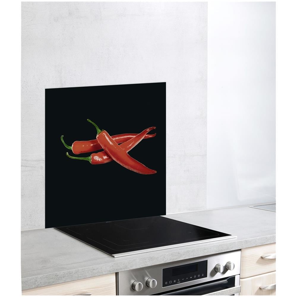 Piano Cottura In Vetro Hot Peperoni, 60 X 70 Cm - Foto 2